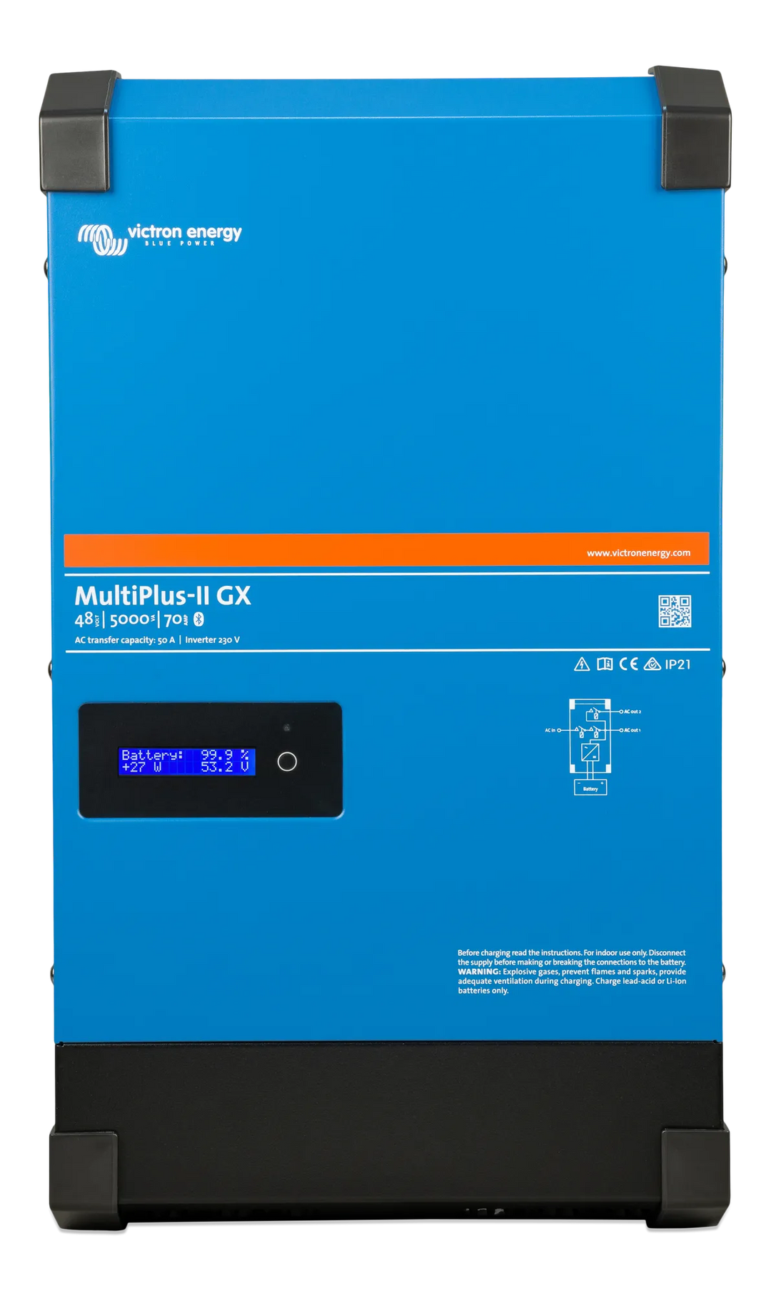 Multiplus-II 48V 5kVA 50-70 230V GX front