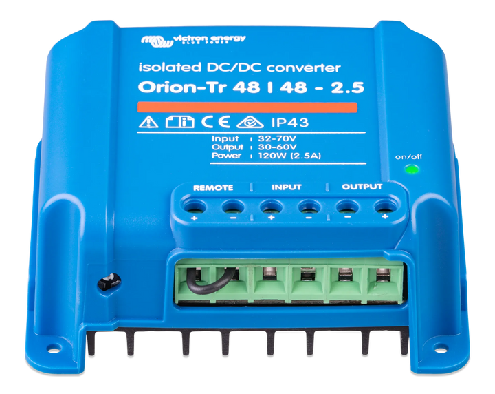 ORI484810110_Orion-Tr 48_48-25A 120W Isolated DC-DC converter front2