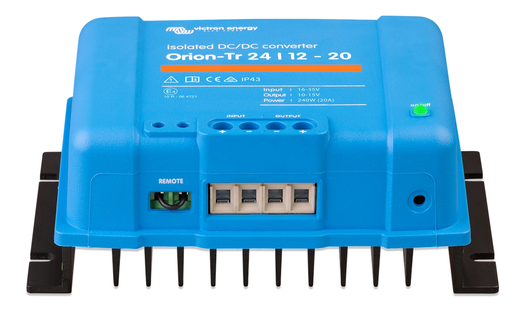 Orion-Tr 24-12 20A 240W Isolated DC-DC converter front