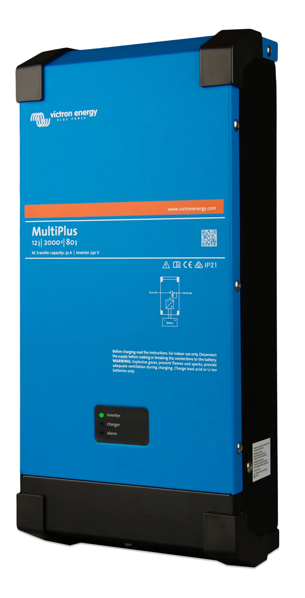 PMP122200000_MultiPlus 12 2000VA 80 230V left 1