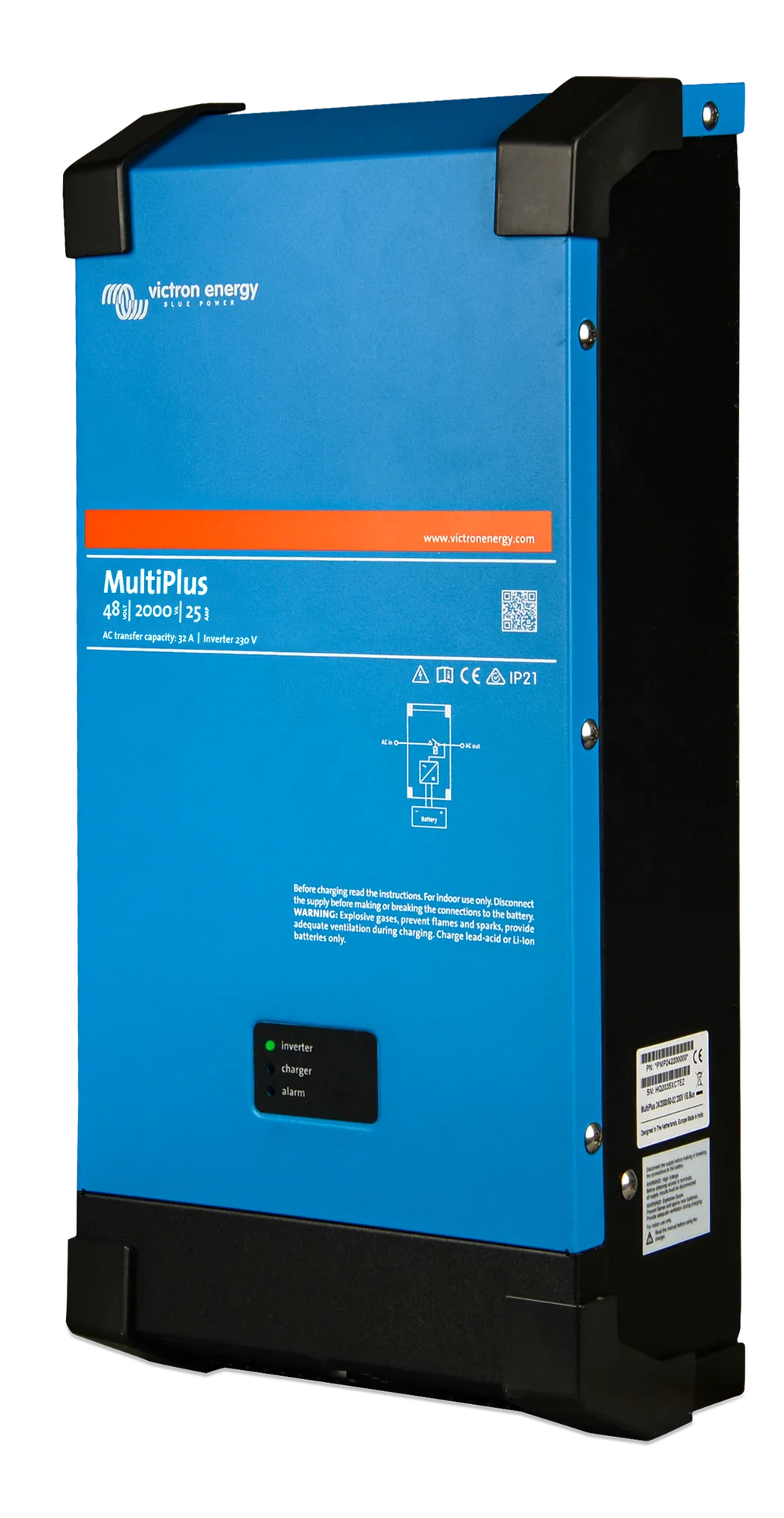 PMP482200000 - MultiPlus 48V 2000VA 25-32 230V VE.Bus left