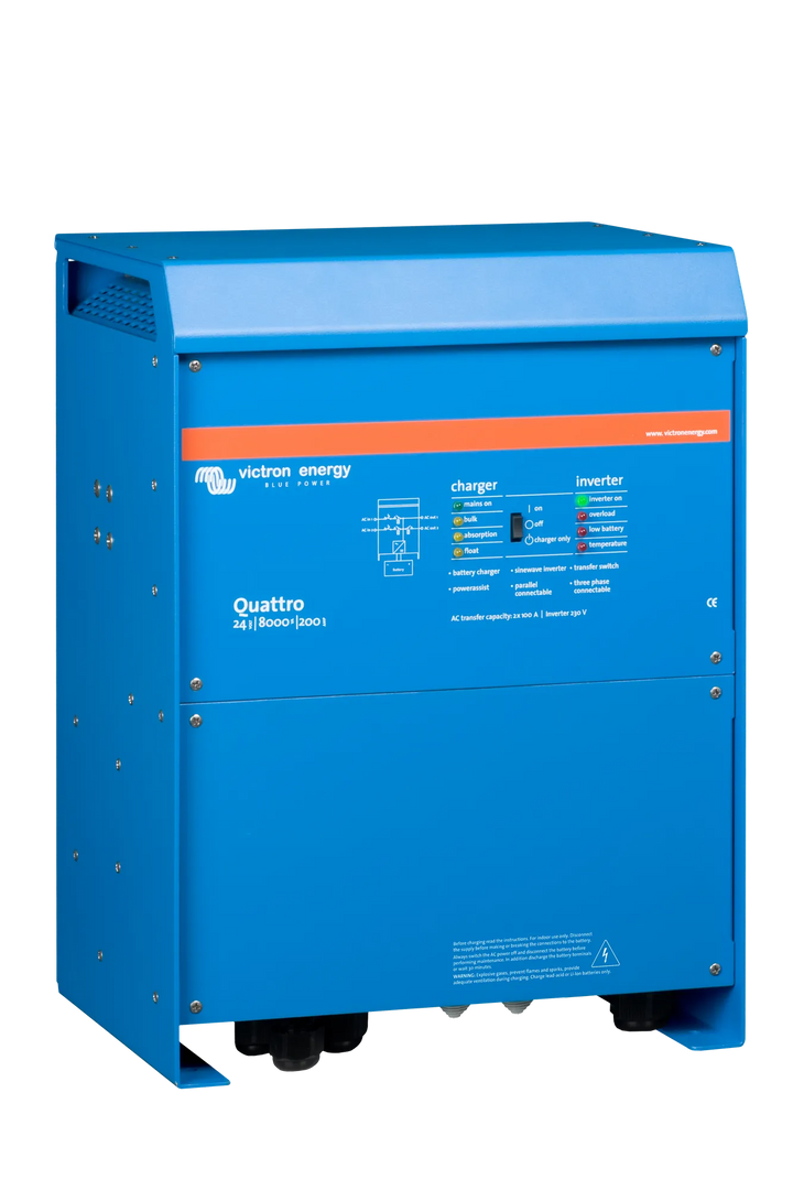 Quattro 24V 8000VA 200A 230V right