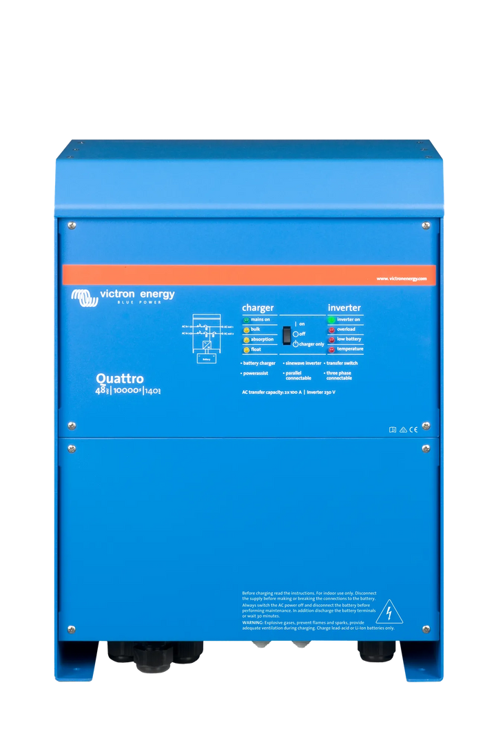 Quattro 48V 10000VA 140A 230V front