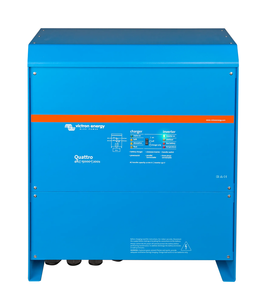 Quattro 48V 15000VA 200A front