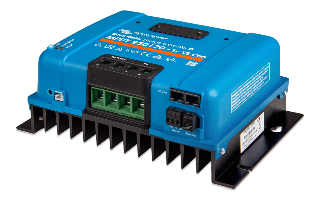 SmartSolar MPPT 250 70-Tr VE.Can left