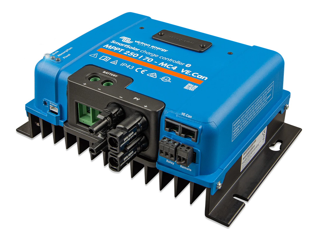 SmartSolar MPPT 250 70 MC4 VE.Can left