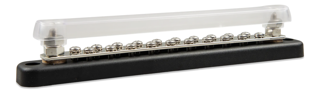 VBB115022020 - Busbar 150A 2P with 20 screws cover rightside