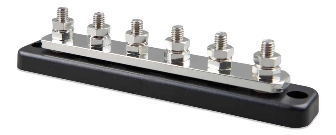 VBB125050620_Busbar 250A 2P with 6 screws cover left