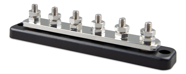 VBB125050620_Busbar 250A 2P with 6 screws cover left