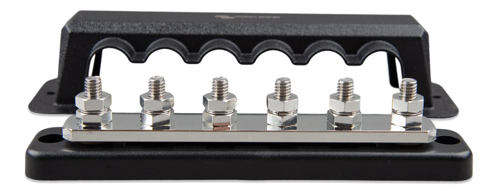 VBB125050620_Busbar 250A 2P with 6 screws cover with cover_frontside
