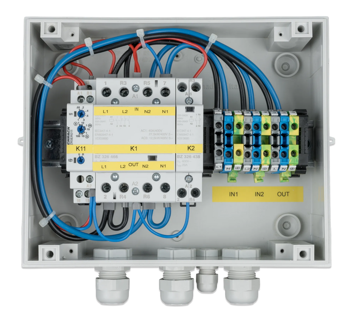 VE Transfer Switch 10kVA-230V COS230103100 inside