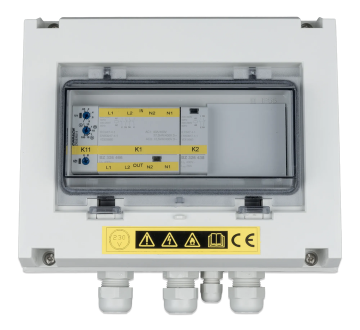 VE Transfer Switch 10kVA-230V COS230103100 top