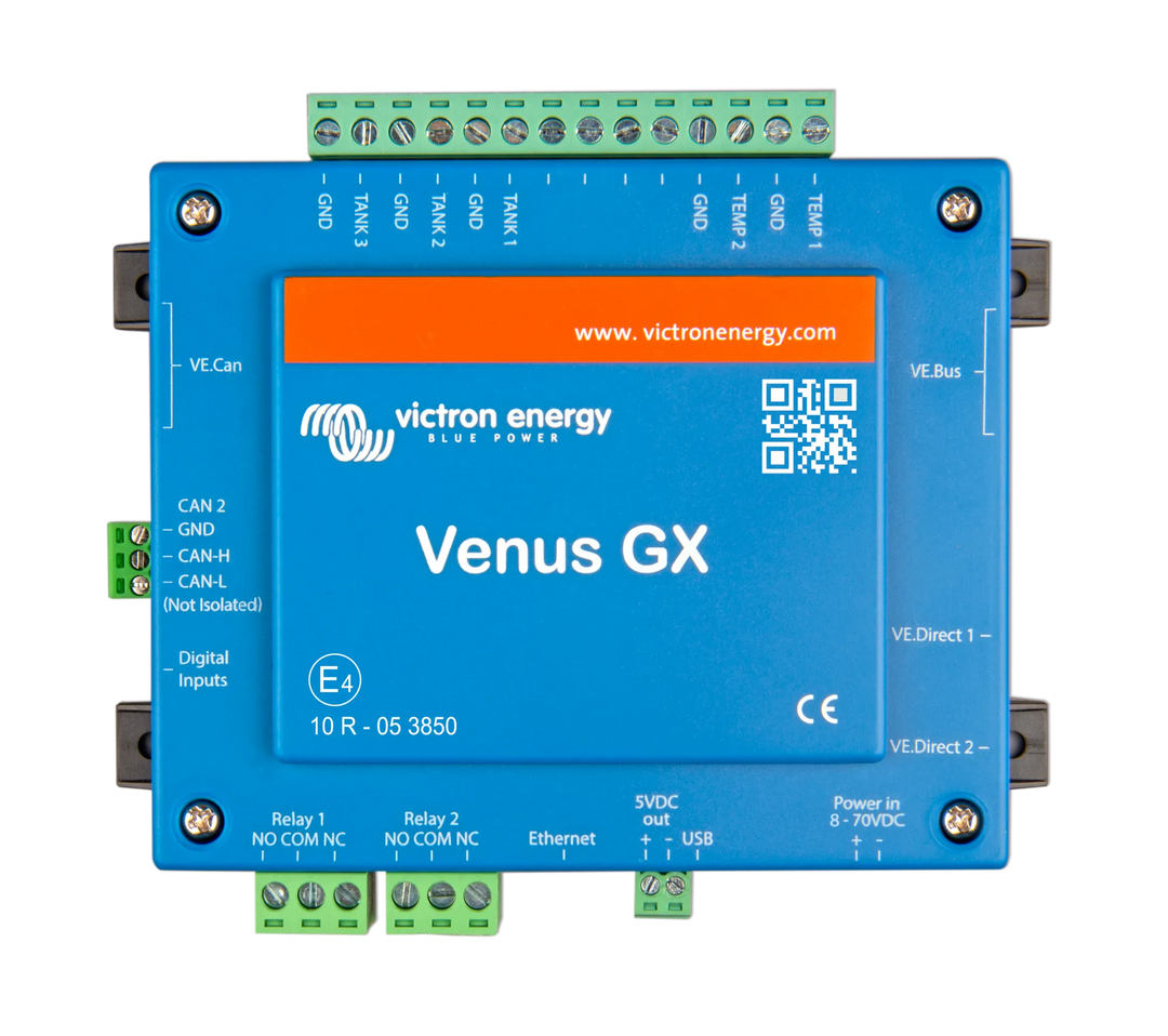 Venus GX top_with connectors
