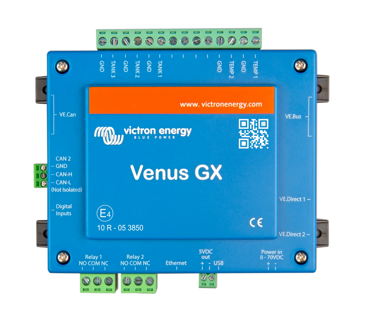 Venus GX top_with connectors