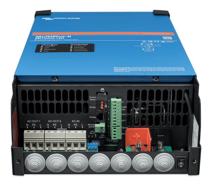 Multiplus-II 48V 3kVA 230V connections_nw