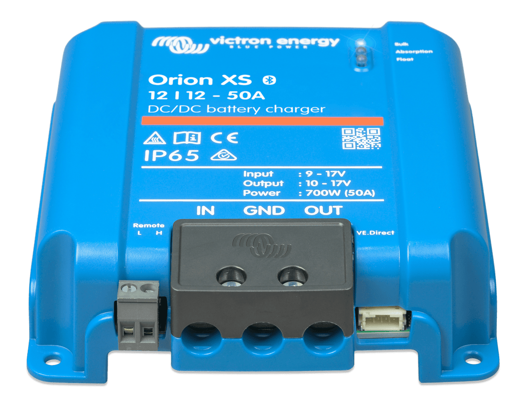 Orion XS 12_12-50A Non-isolated DC-DC charger front