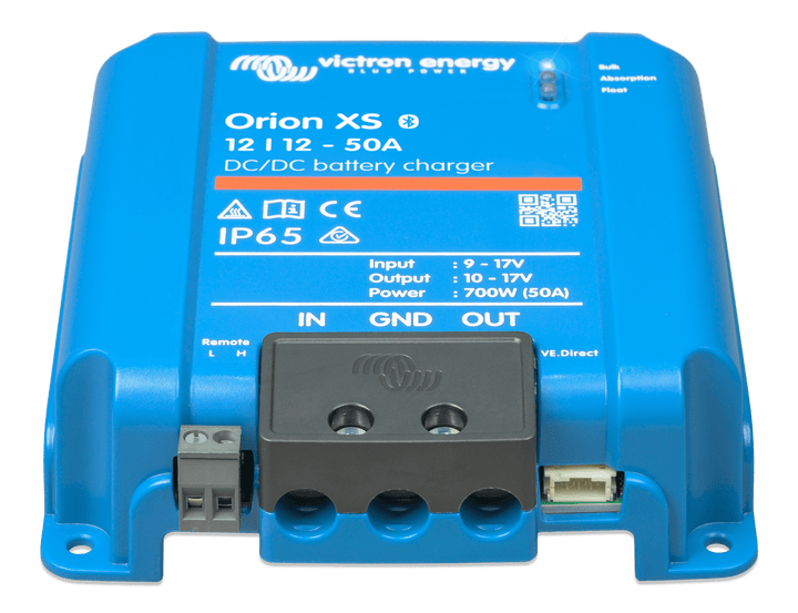 Orion XS 12_12-50A Non-isolated DC-DC charger front