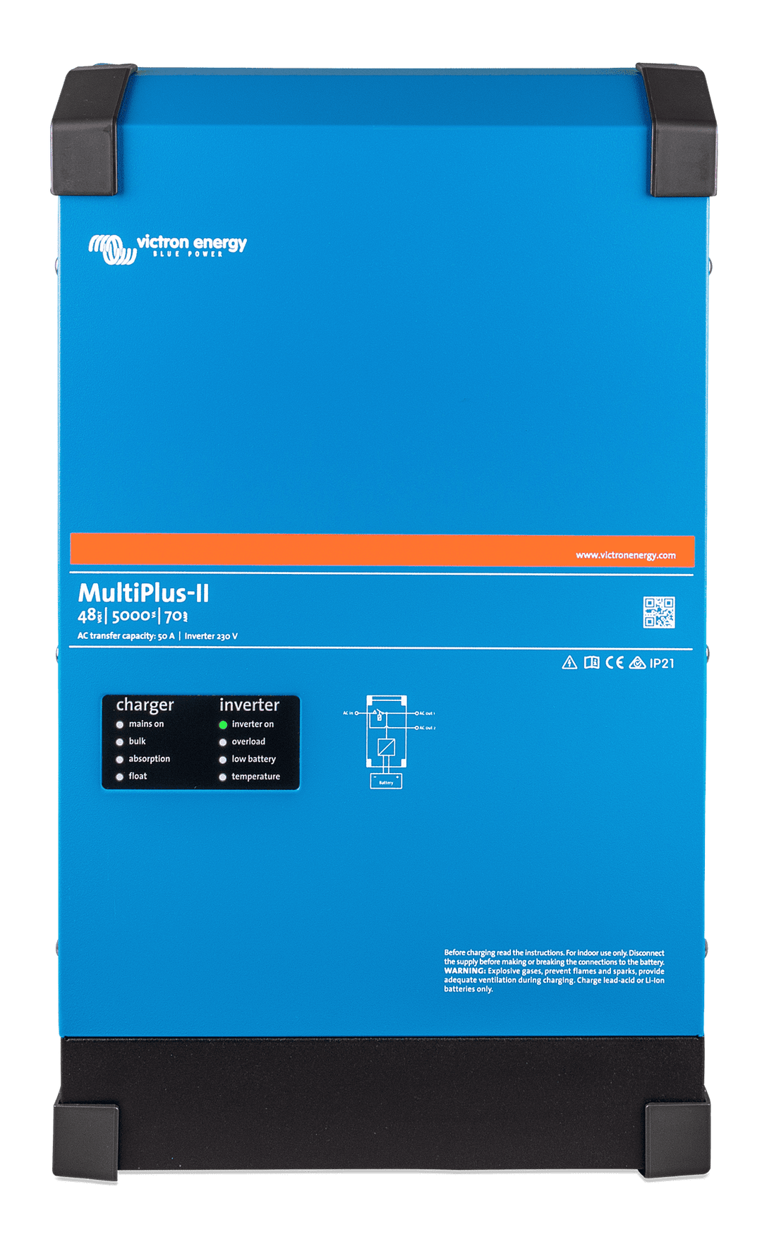 MultiPlus-II 48V 5kVA front 1