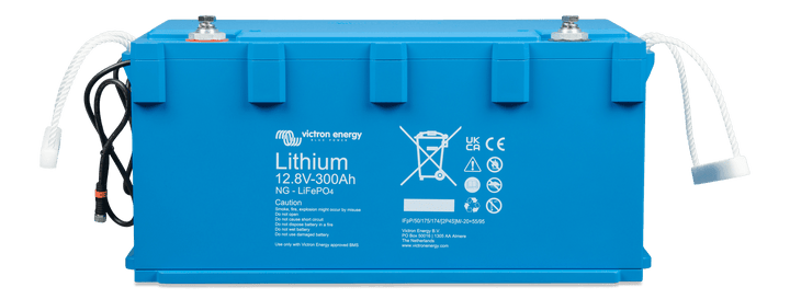 LiFePO4 Battery 12.8V 300Ah NG front-angle